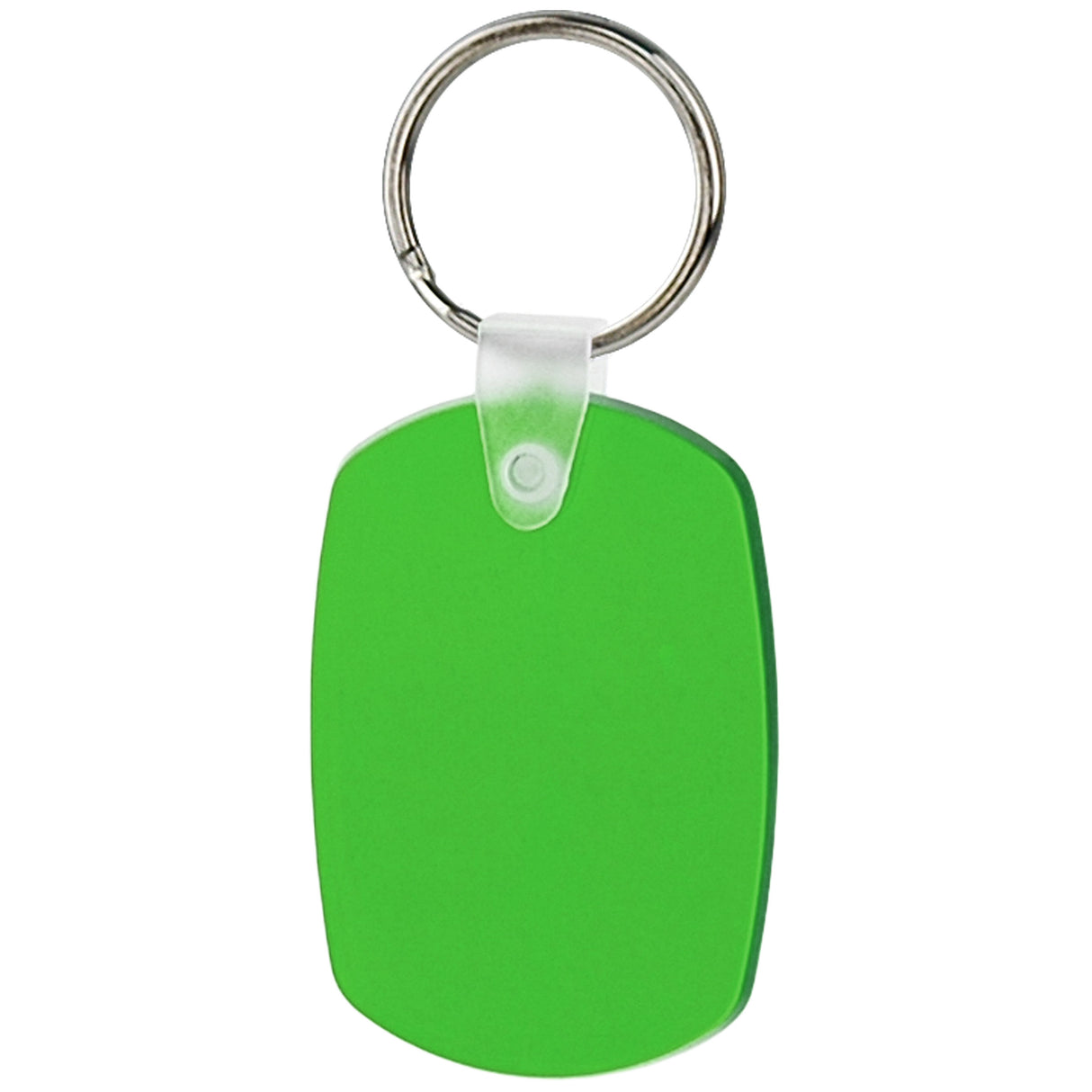 Soft Squeezable Key Tag (Oval)