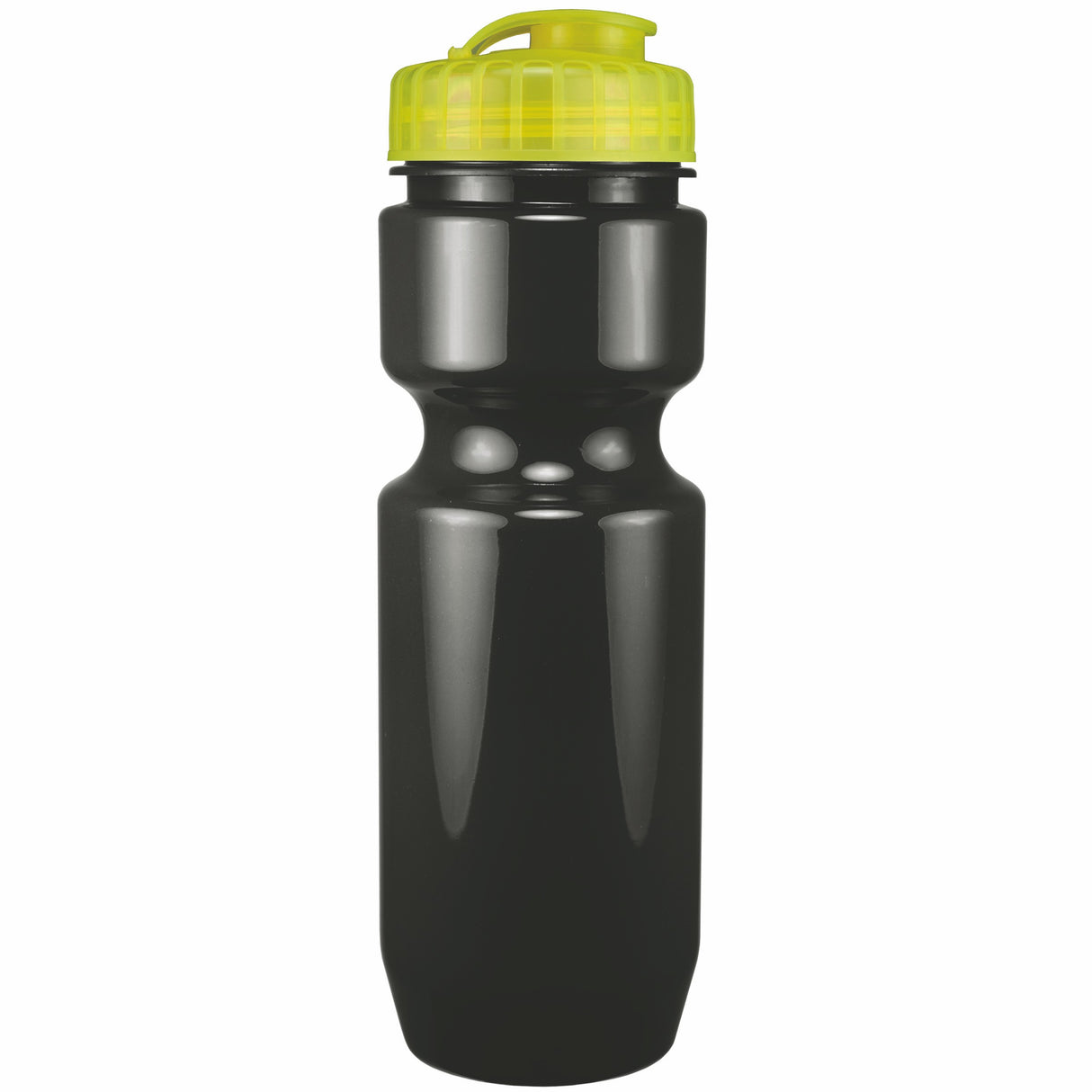 22 Oz. Bike Bottle w/ Flip Top Lid - Solid Colors