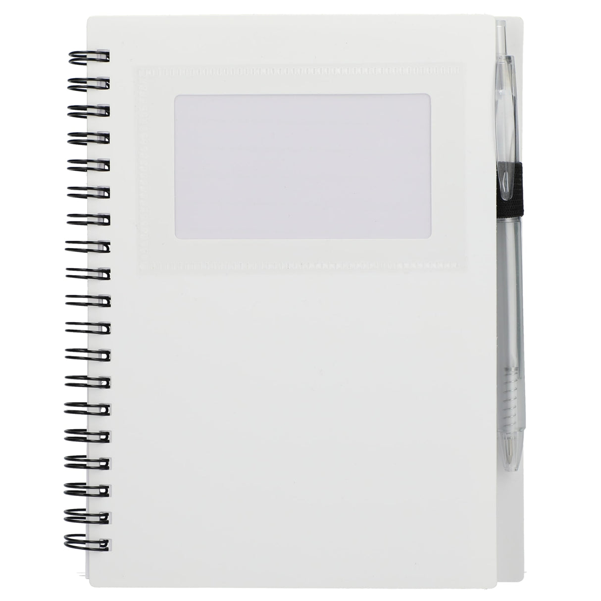 5" x 7" FSC® Recycled Star Spiral Notebook with Pen