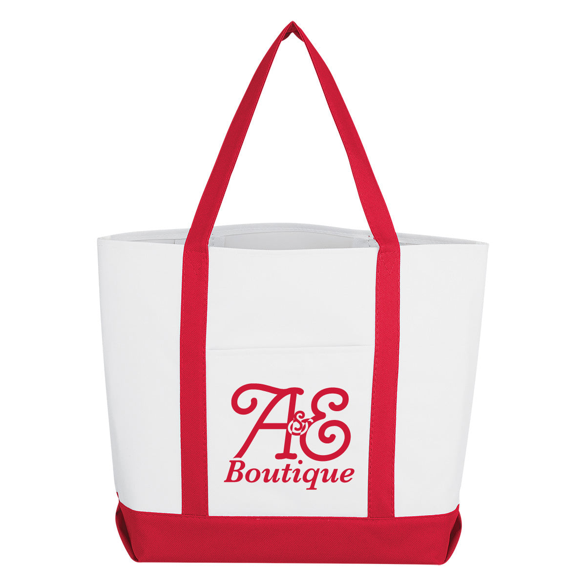 Pocket Shopper Tote Bag