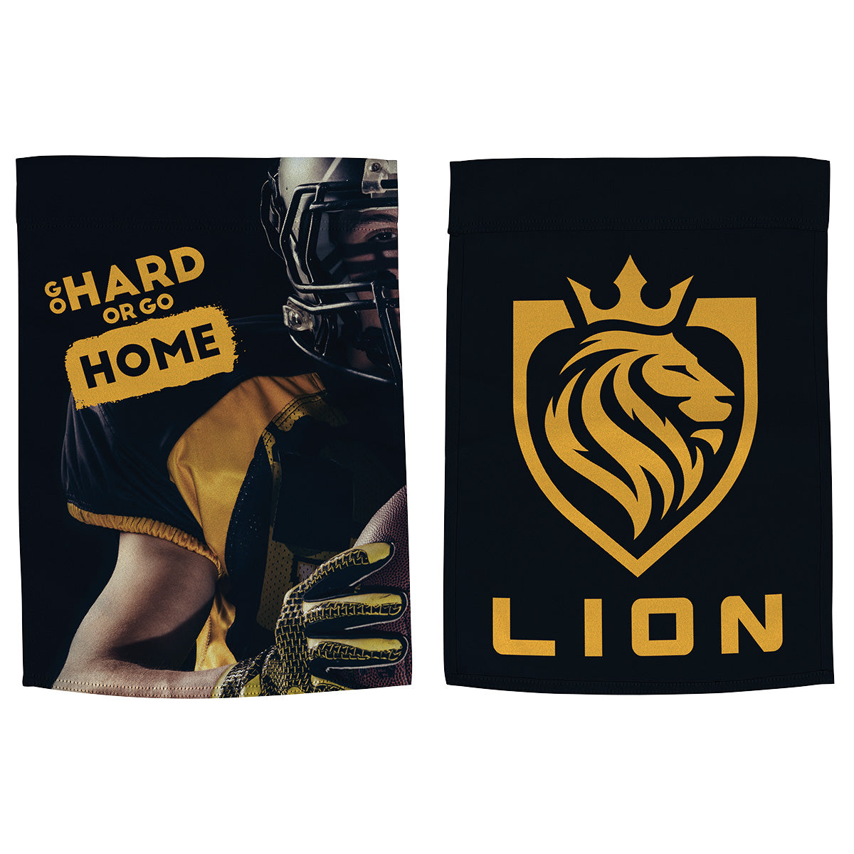 Polyester Poplin Garden Flag 17" x 12" 220GSM Full Color on two sides