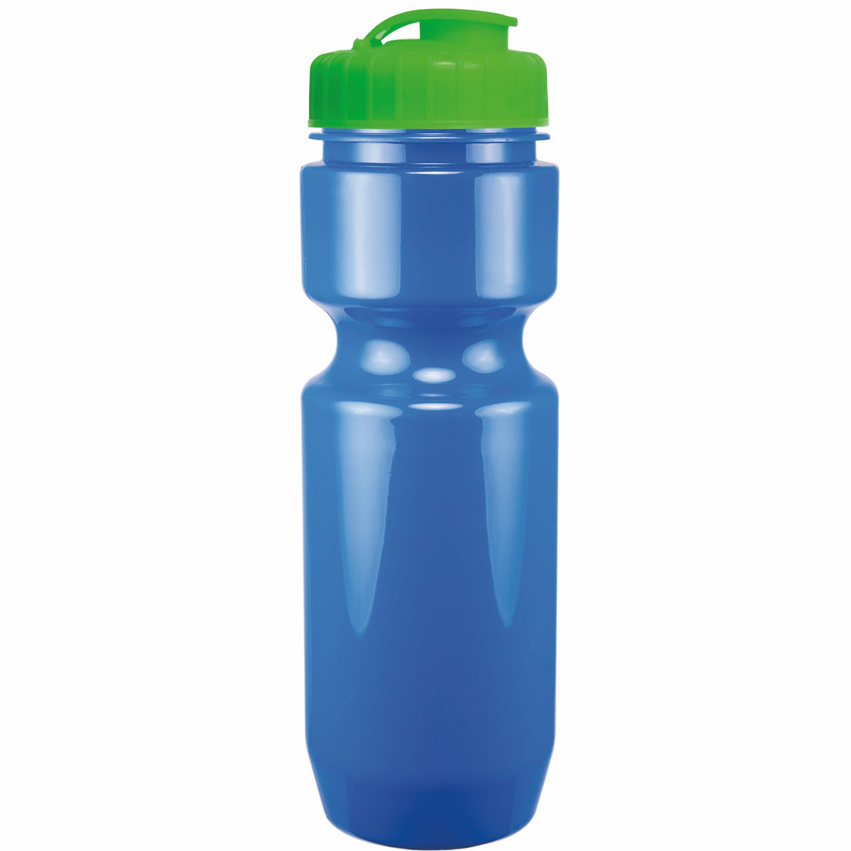 22 Oz. Bike Bottle w/ Flip Top Lid - Solid Colors