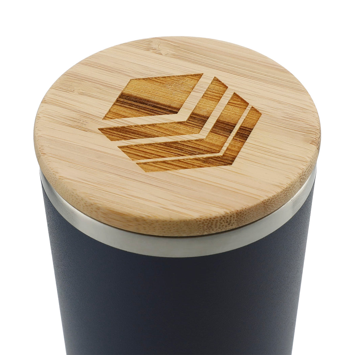 FSC 100% Bamboo lid 14oz Brees Copper Vac Tumbler