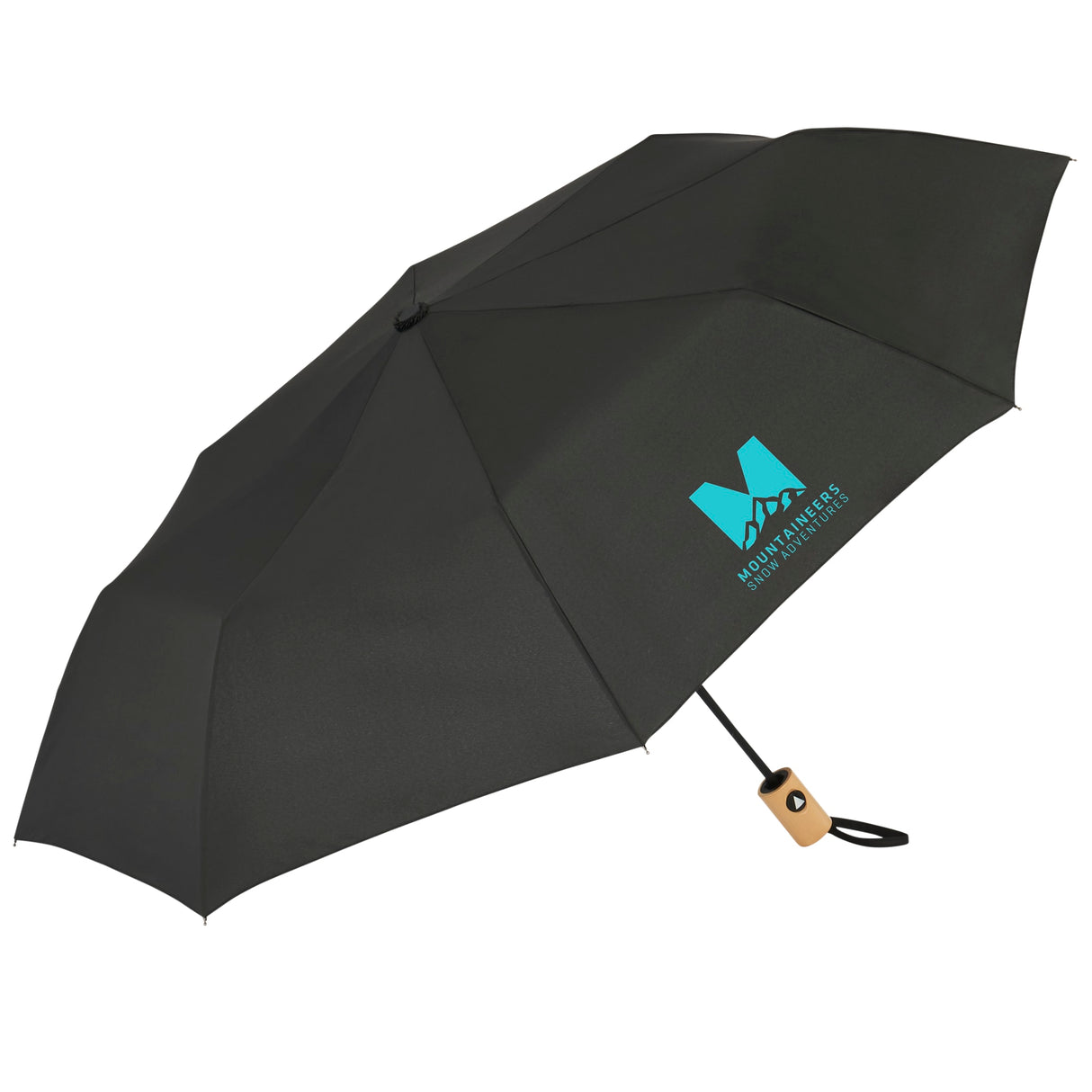 42" Recycled Folding Auto Open Umbrella
