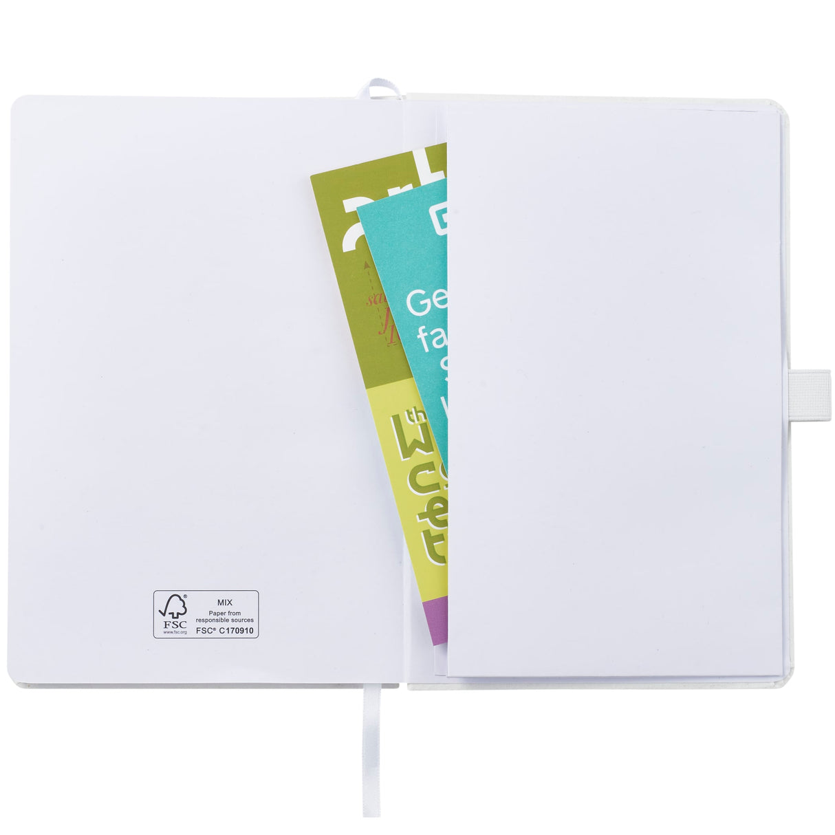 5.5" x 8.5" FSC Recycled Seed Paper Bound JB