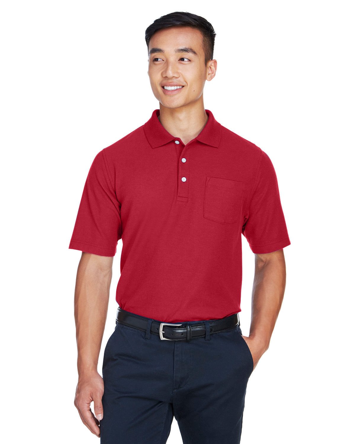 000165 DEVON AND JONES Men's DRYTEC20? Performance Pocket Polo