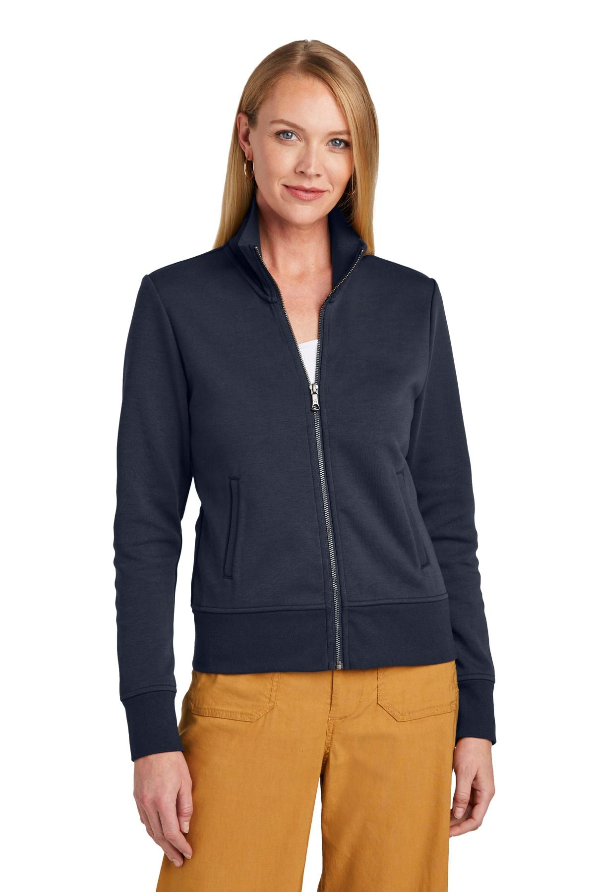 Brooks Brothers® Women's Double-Knit Full-Zip Jacket
