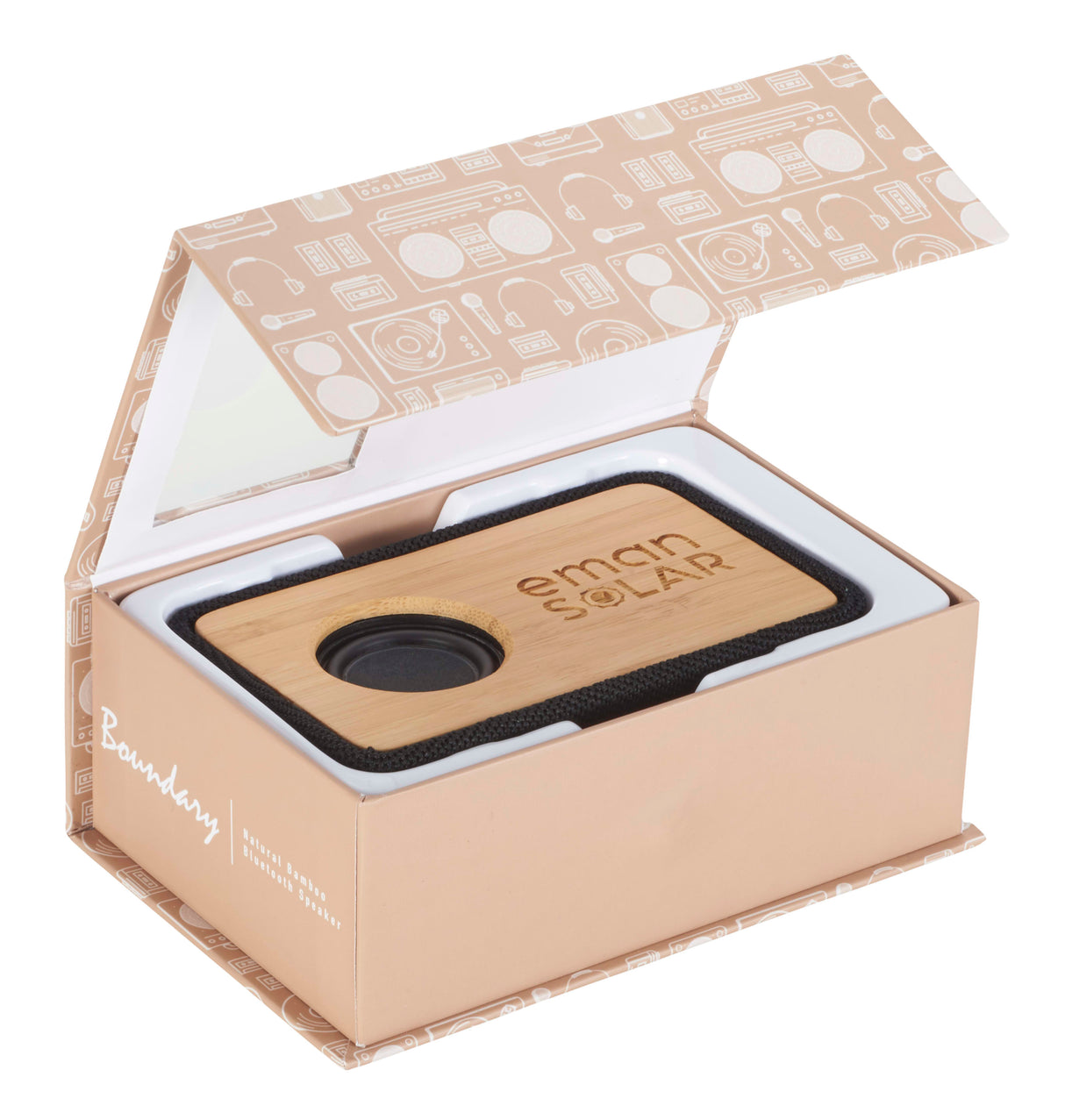 Boundary Natural Bamboo Bluetooth Speaker