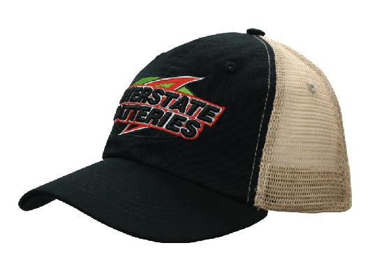 Chino Twill Cap w/Soft Mesh Back