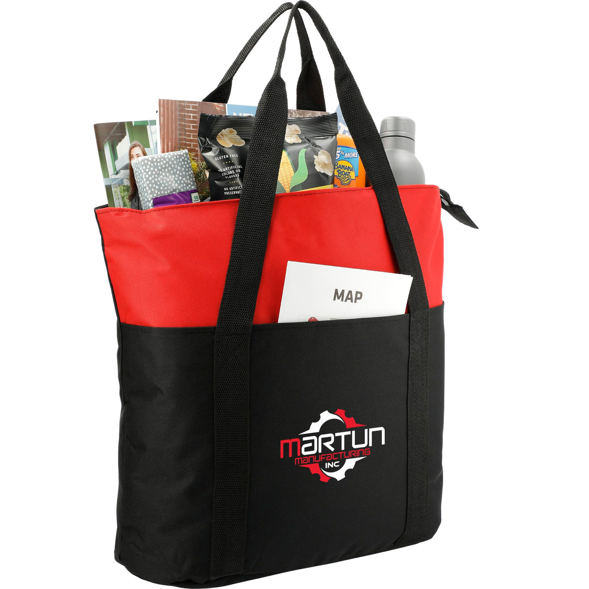 Heavy Duty Zippered Convention Tote
