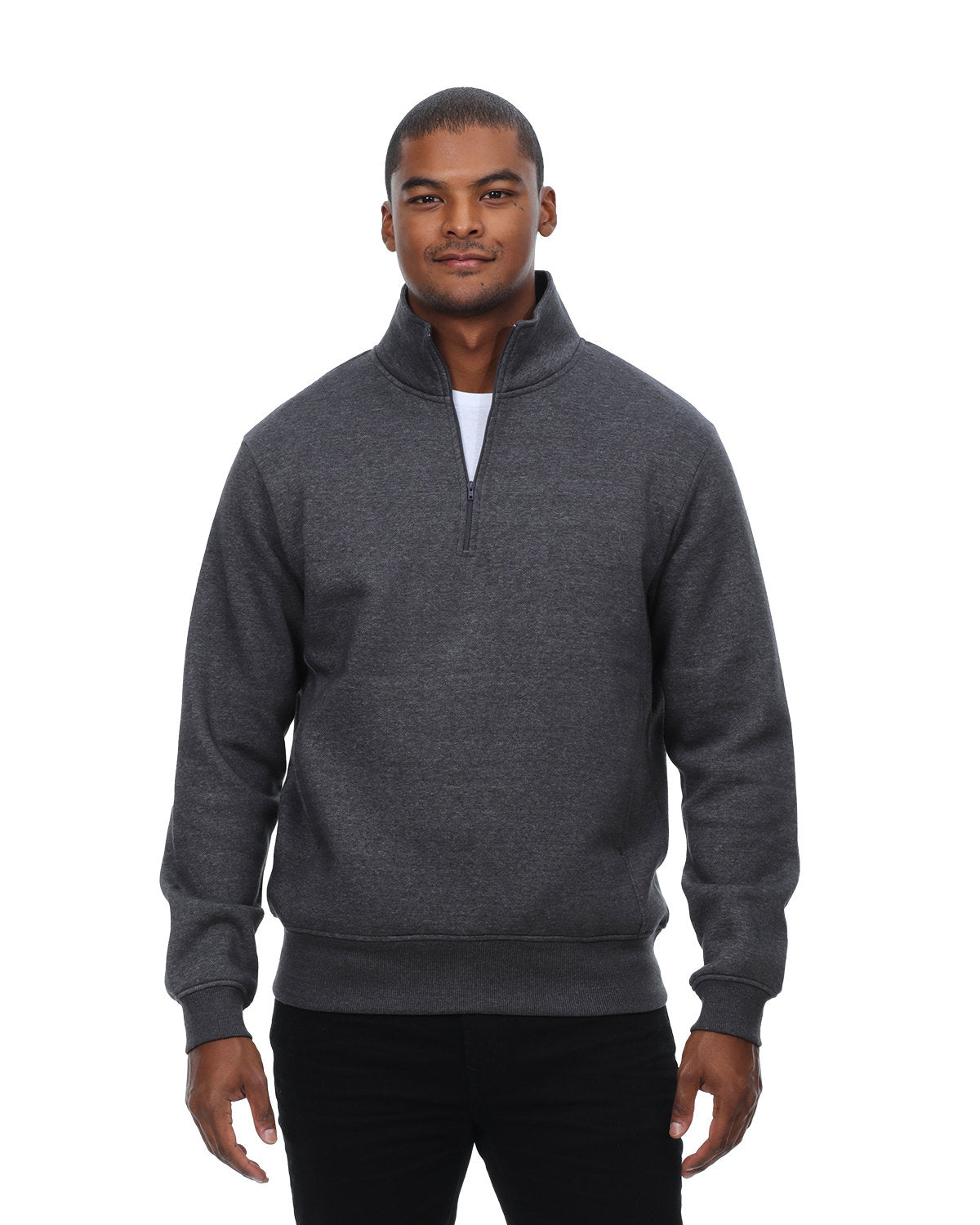 000238 THREADFAST Unisex Ultimate Fleece Quarter-Zip Sweatshirt