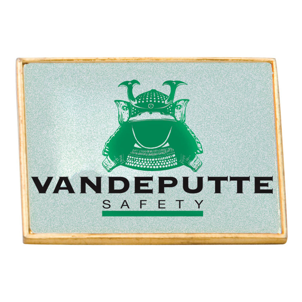 Domed Lapel Pin Rectangle (1"x3/4")