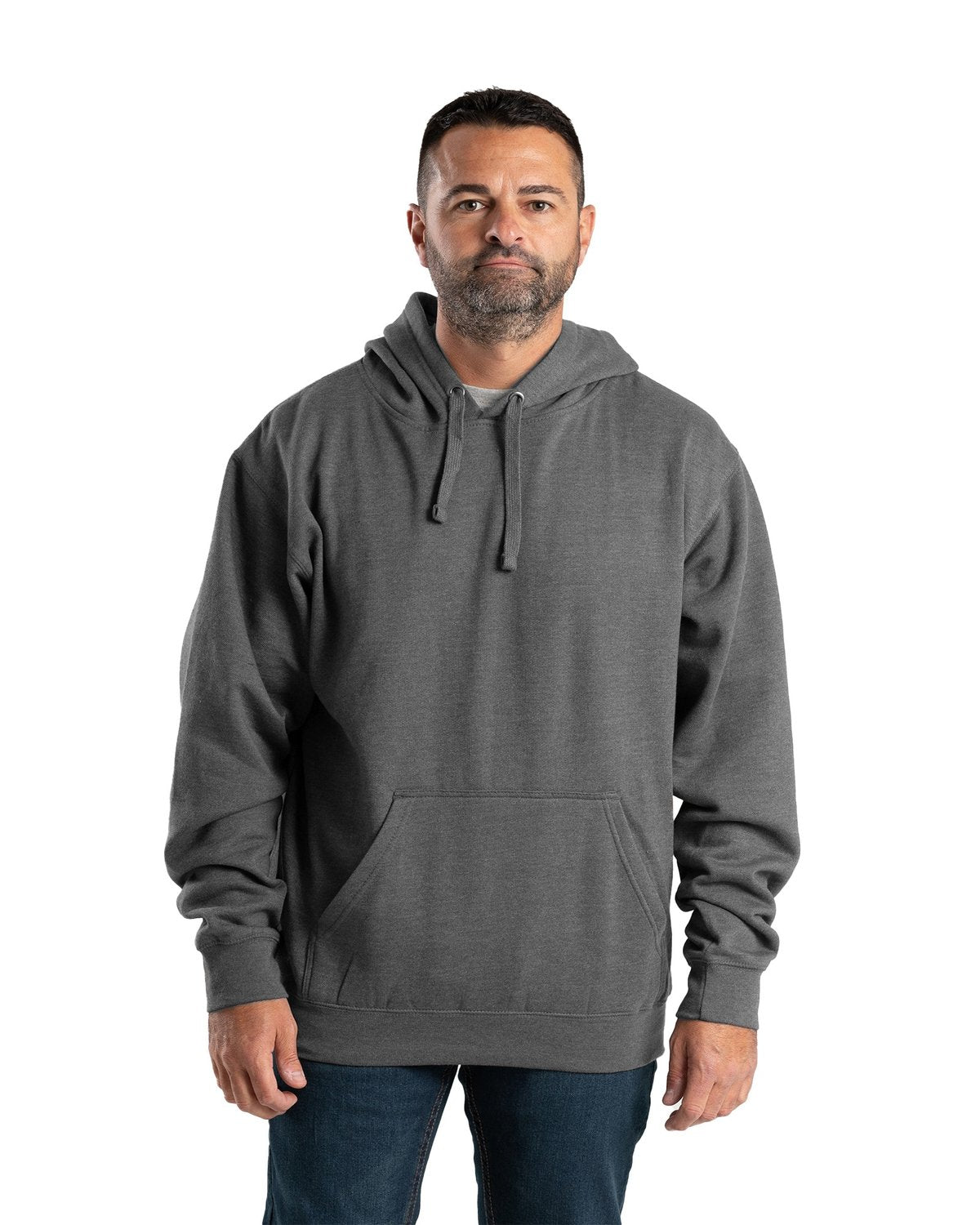000108 Berne Apparel Men's Tall Signature Sleeve Hooded Pullover