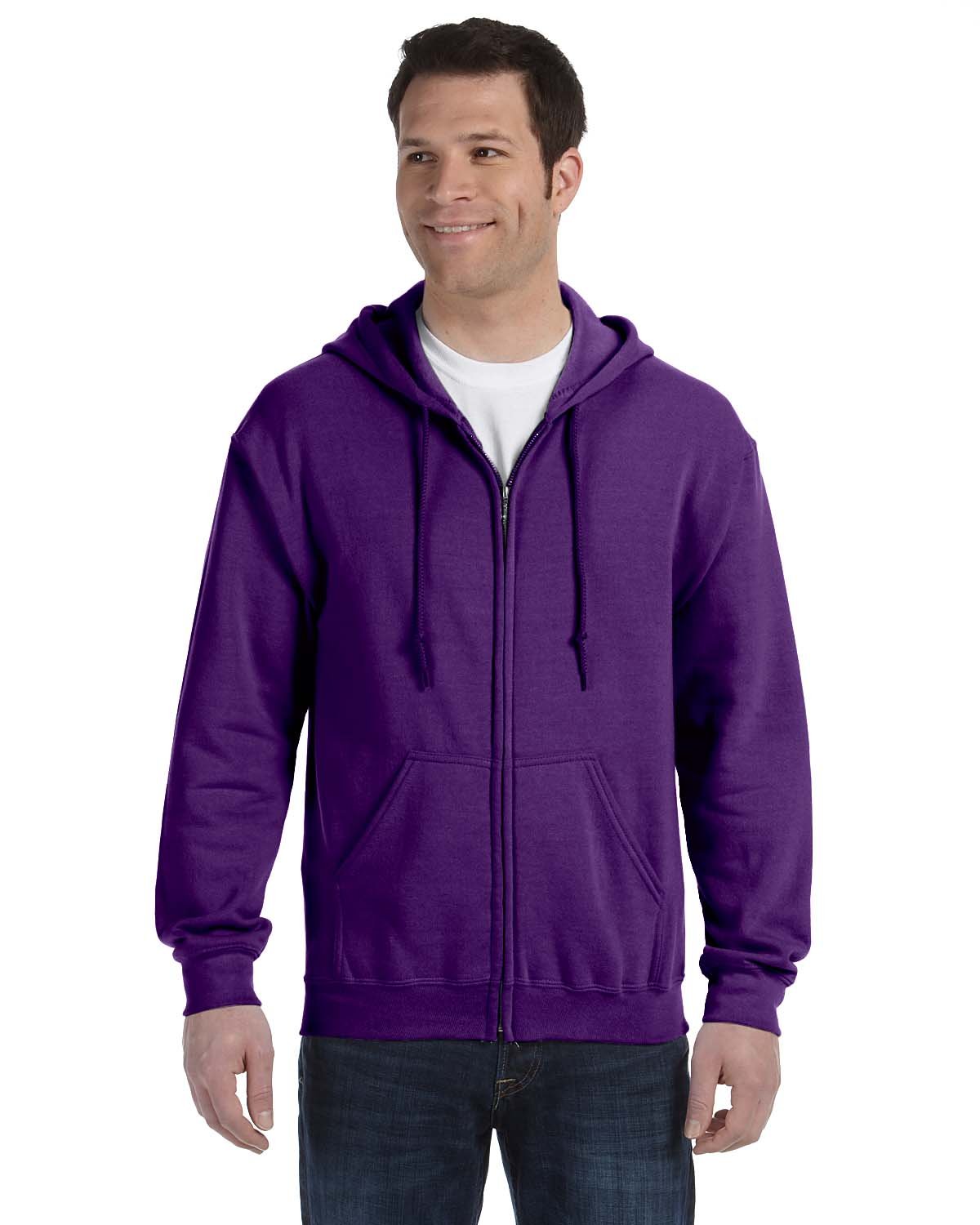 Gildan Adult Heavy Blend 8 oz., 50/50 Full-Zip Hooded Sweatshirt