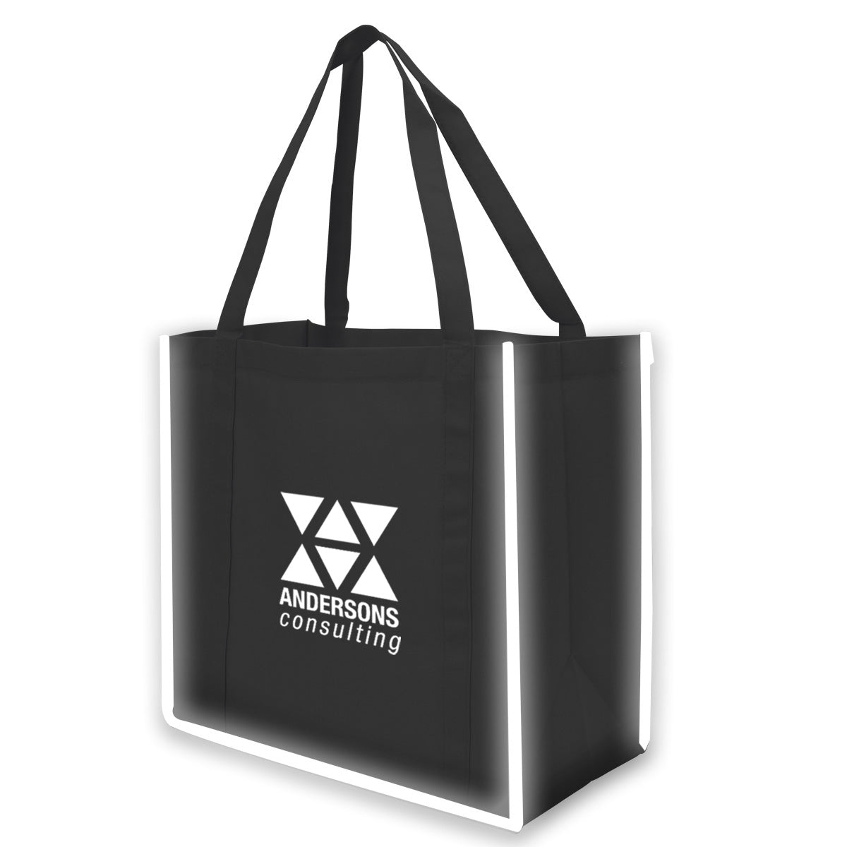 Reflective Large Grocery Tote Bag