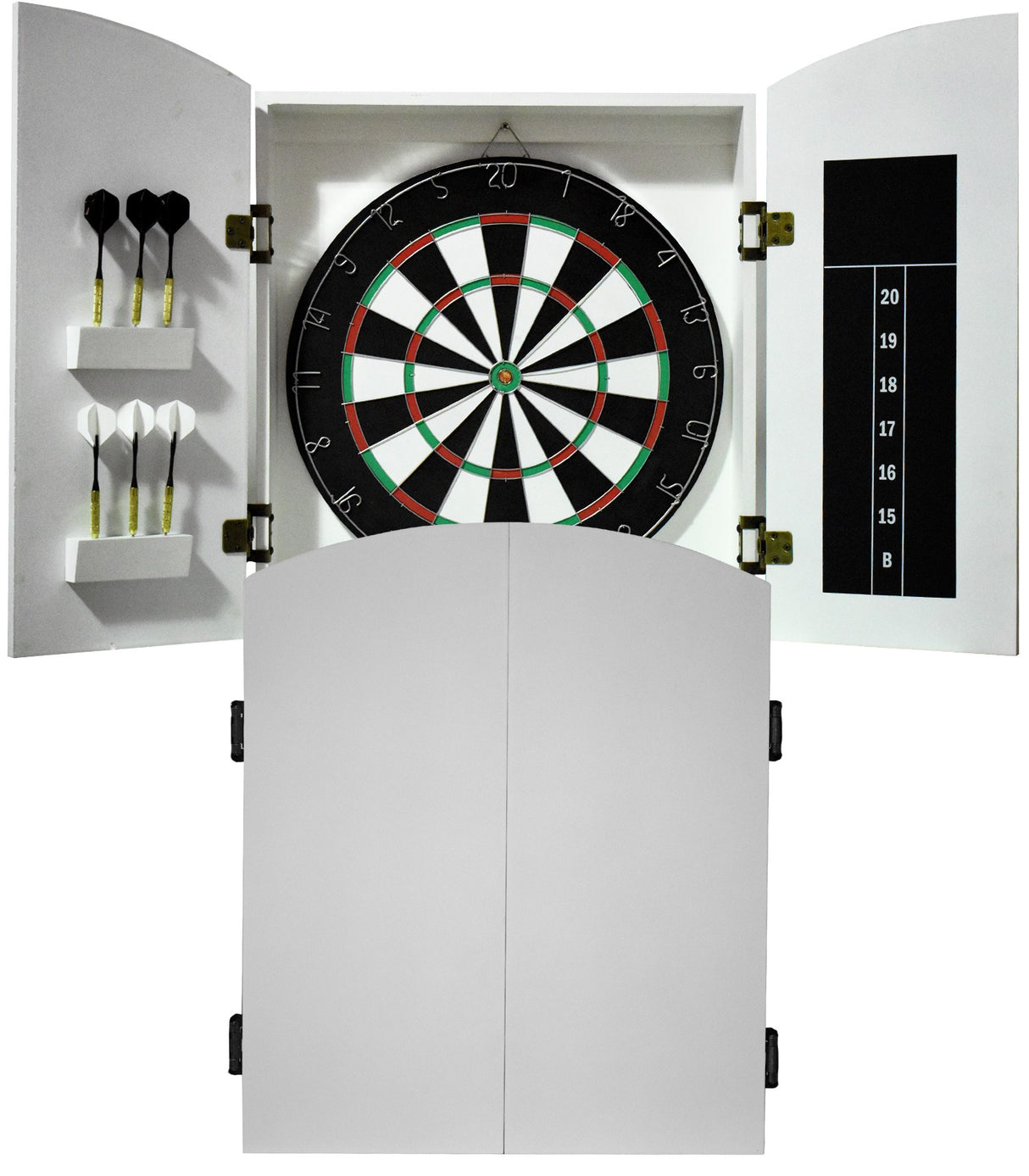 Dartboard with Cabinet