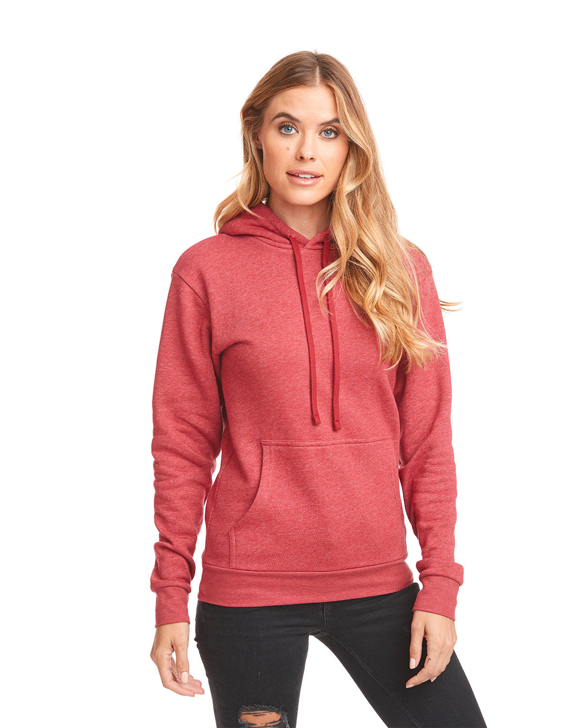 NEXT LEVEL APPAREL Unisex Malibu Pullover Hooded Sweatshirt