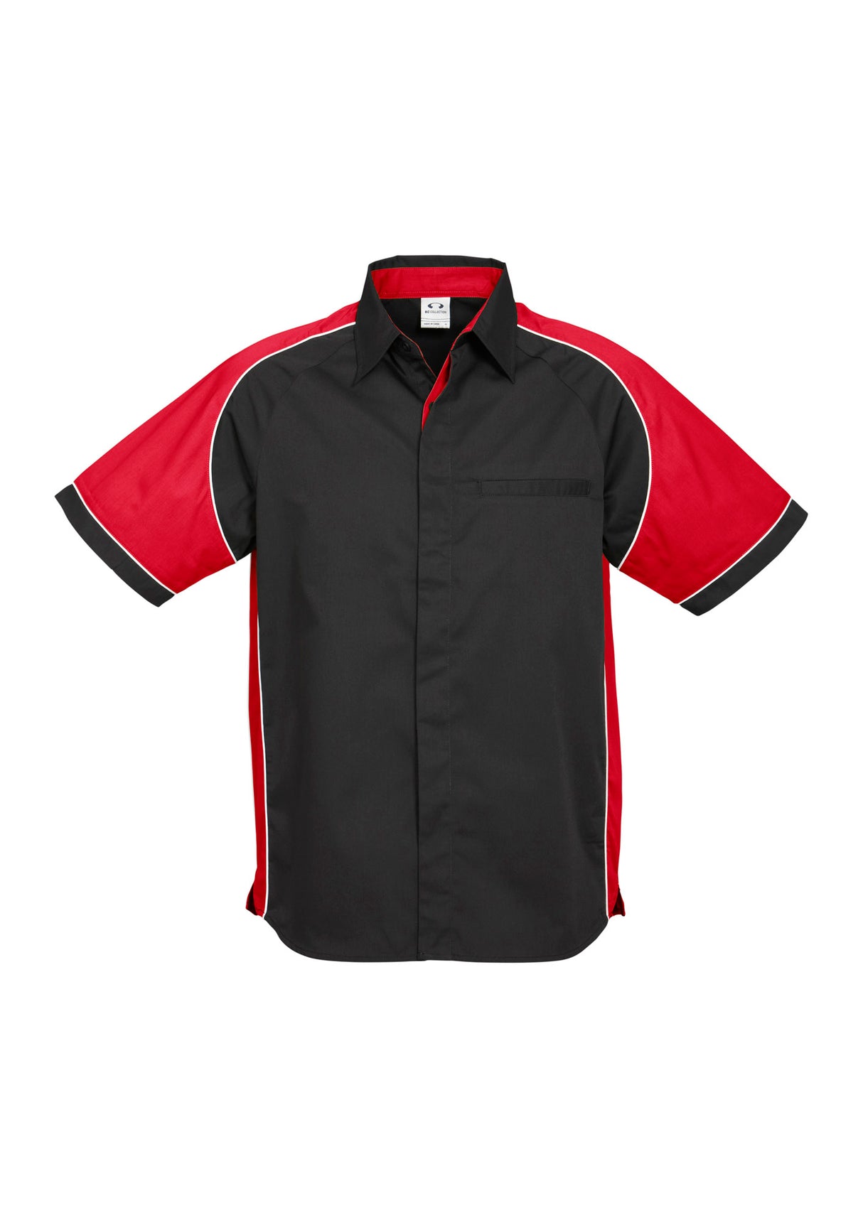 Nitro Contrast Panel Men's Short Sleeve Shirt