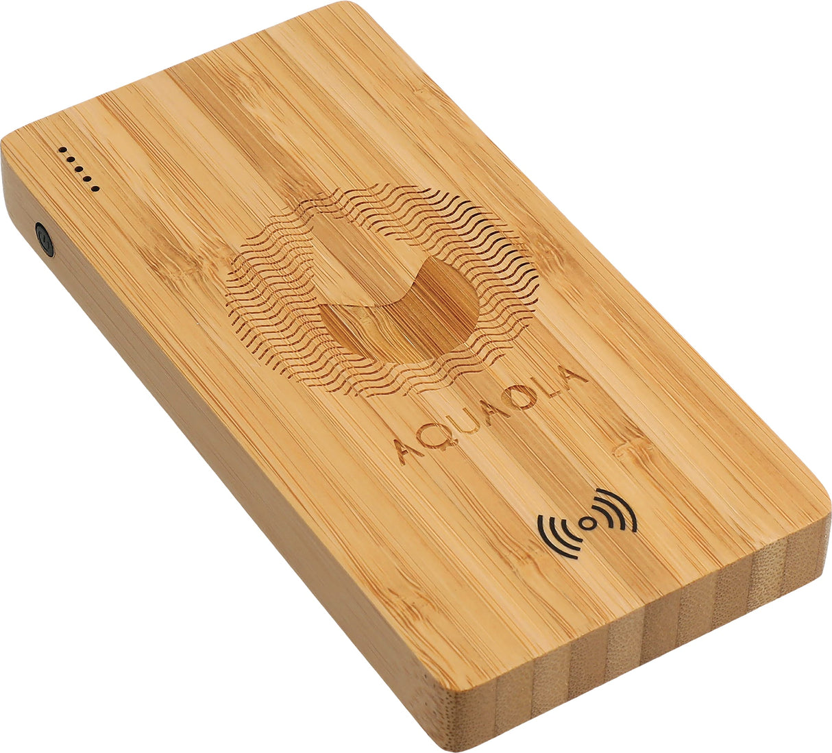FSC® 100% Bamboo 5000 mAh Wireless Power Bank