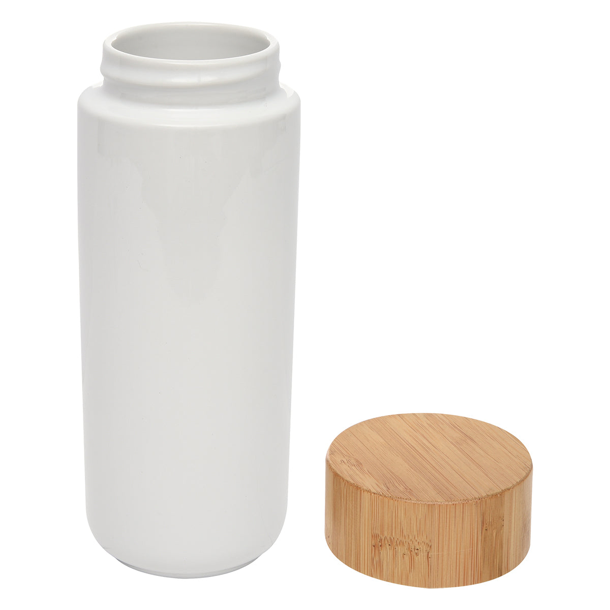 10 Oz. Lexington Stoneware Tumbler With Bamboo Lid