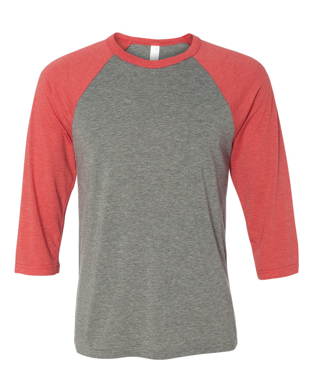 Bella+Canvas Unisex Three-Quarter Sleeve Baseball Tee