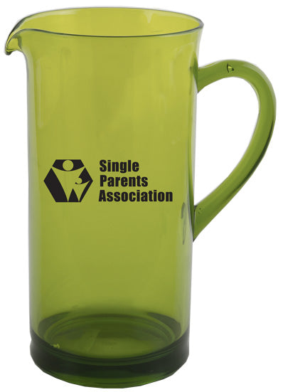 Heavy Base Pitcher 50oz green no lid