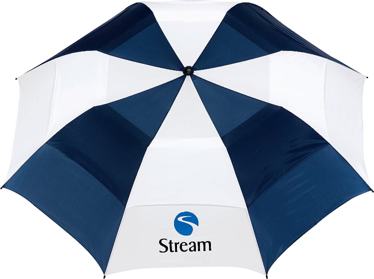 58" Vented Auto Open Folding Golf Umbrella