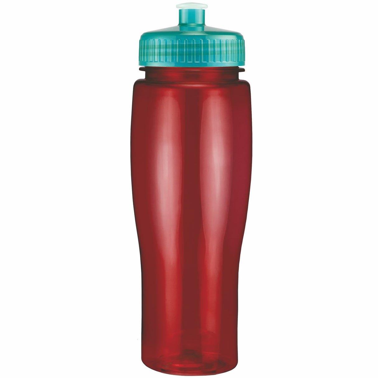 24 Oz. Contour Translucent Bottle w/ Push Pull Lid