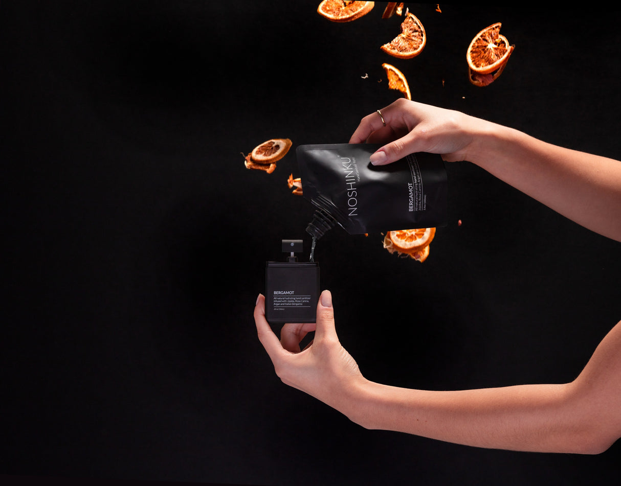 Noshinku Refillable Pocket Hand Sanitizer 0.6oz