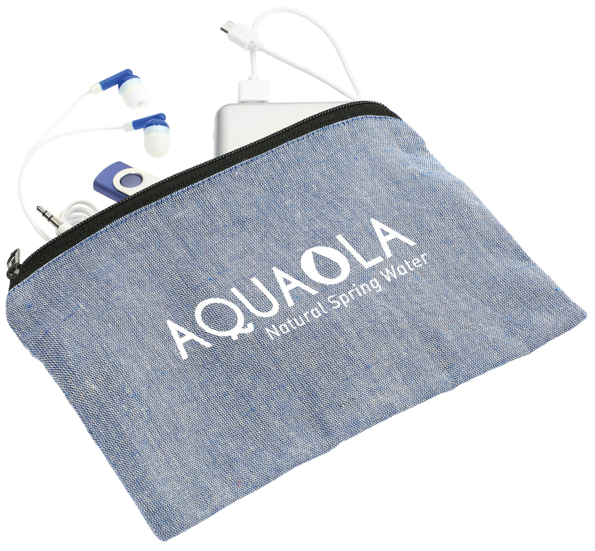 Recycled 5oz Cotton Twill Pouch