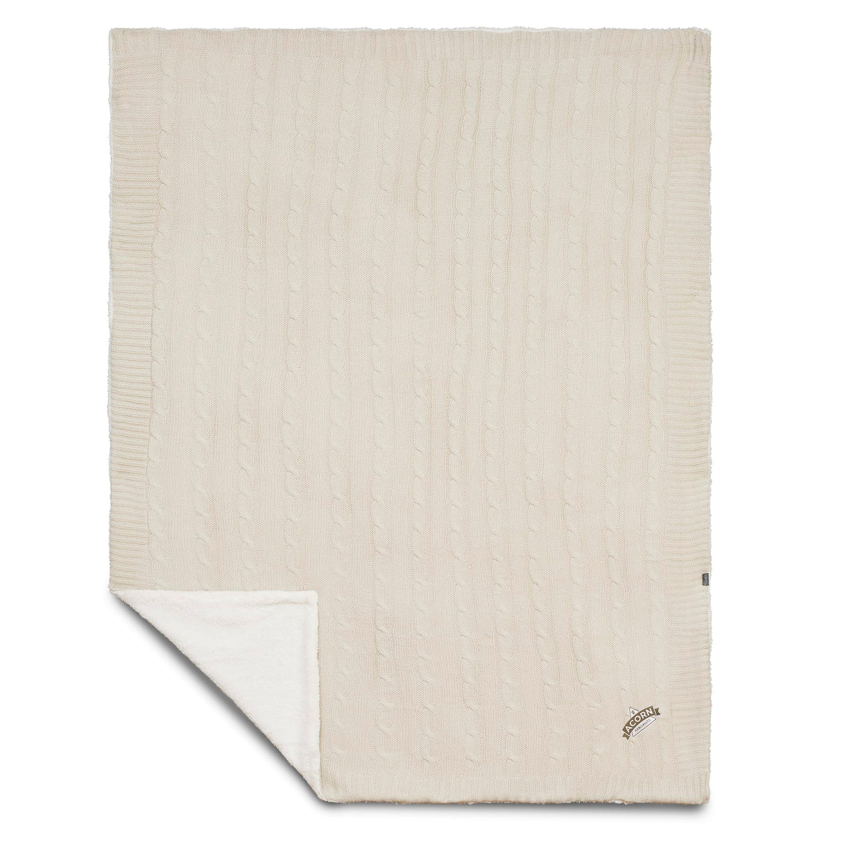 Field & Co.® Cable Knit Sherpa Blanket