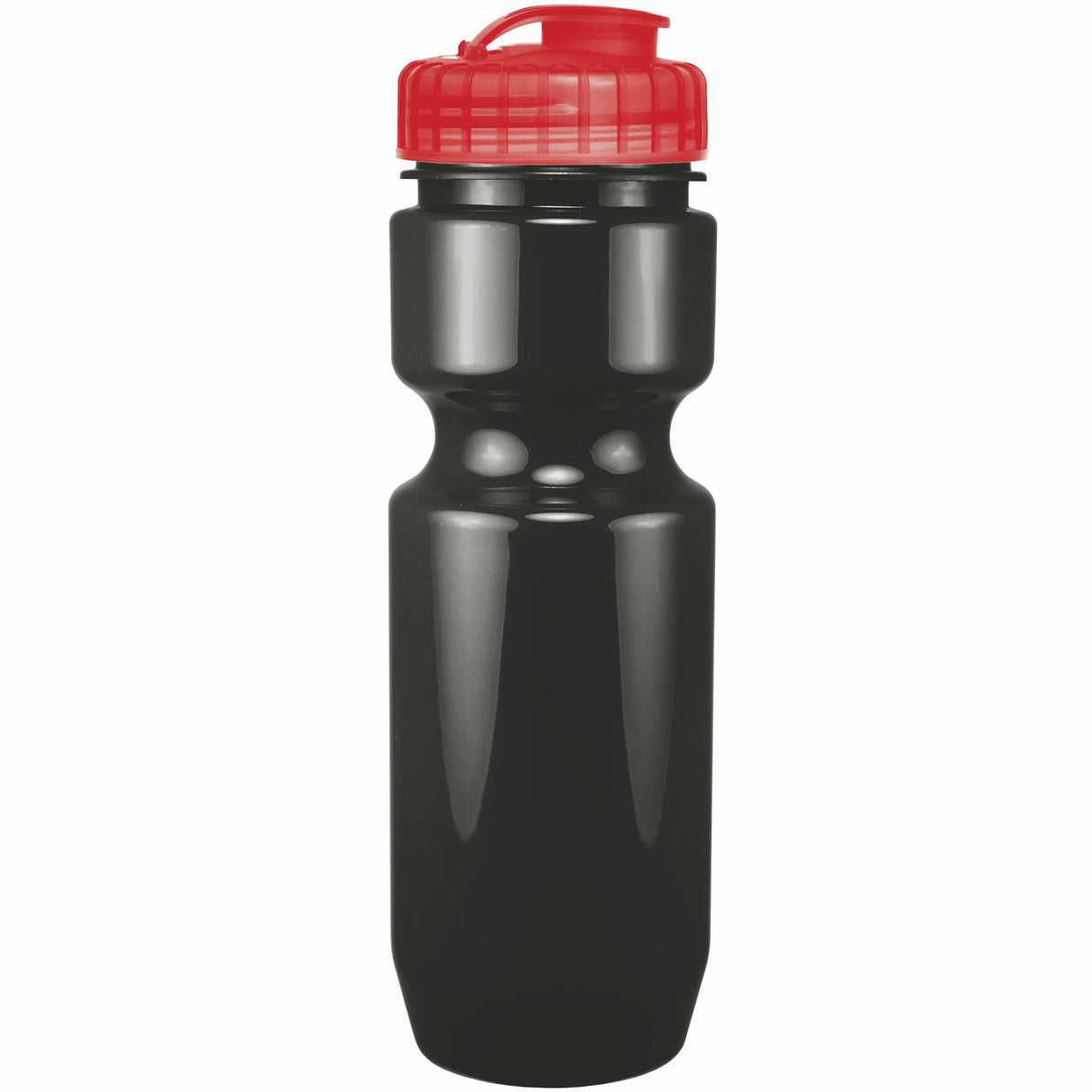 22 Oz. Bike Bottle w/ Flip Top Lid - Solid Colors