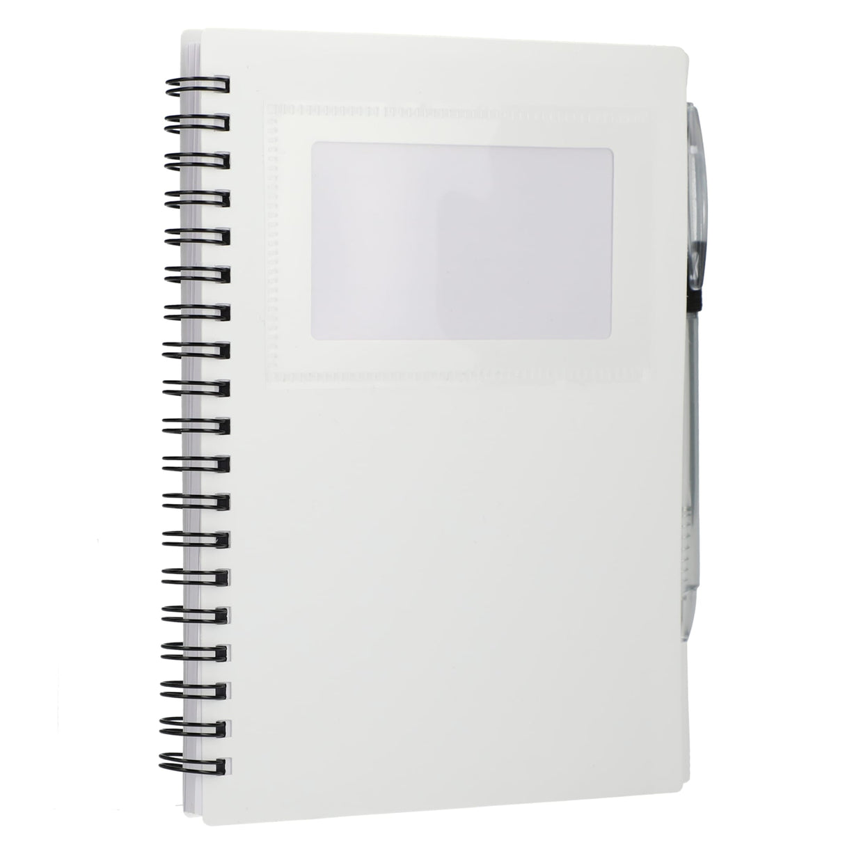 5" x 7" FSC® Recycled Star Spiral Notebook with Pen