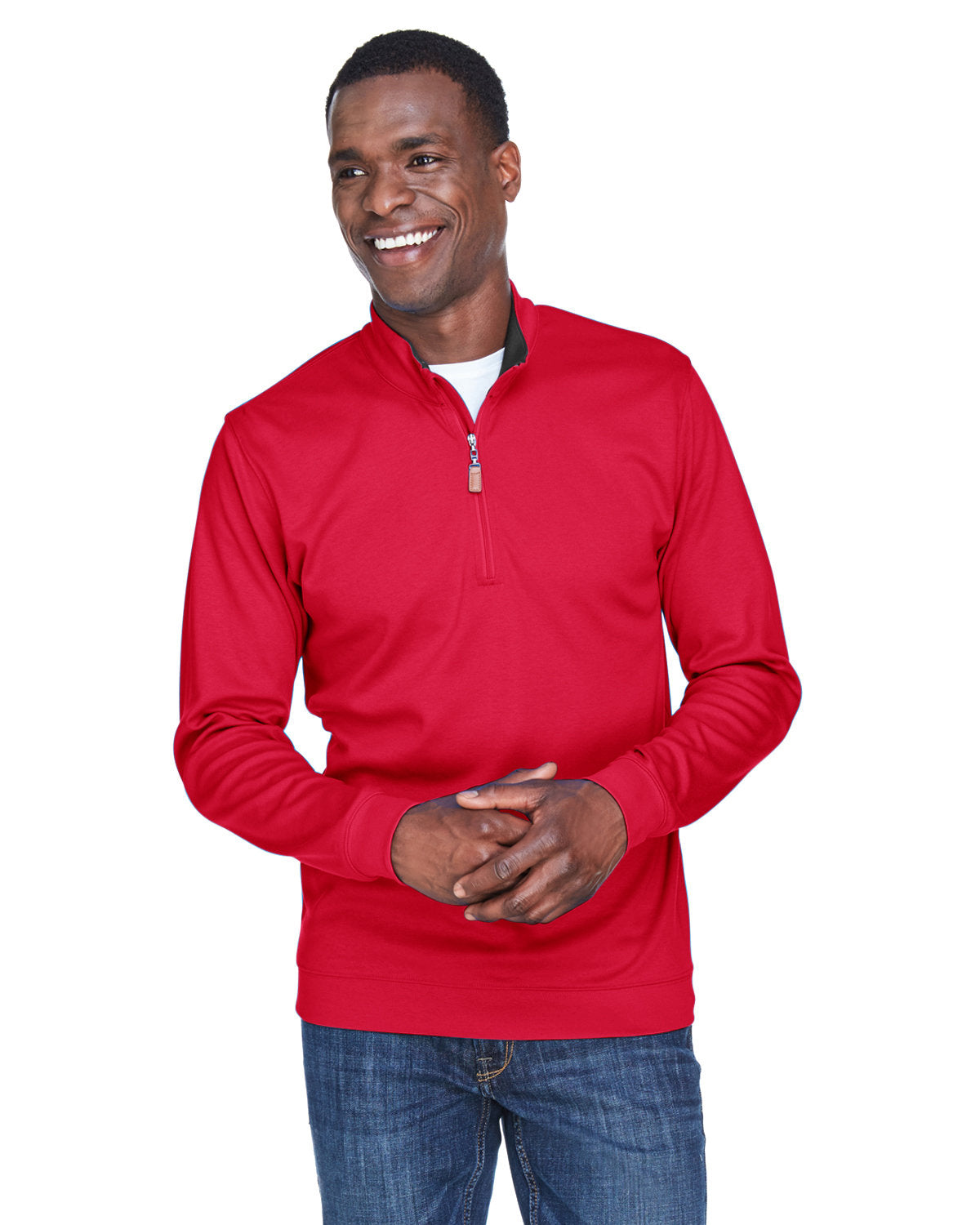 000227 DEVON AND JONES Men's DRYTEC20? Performance Quarter-Zip