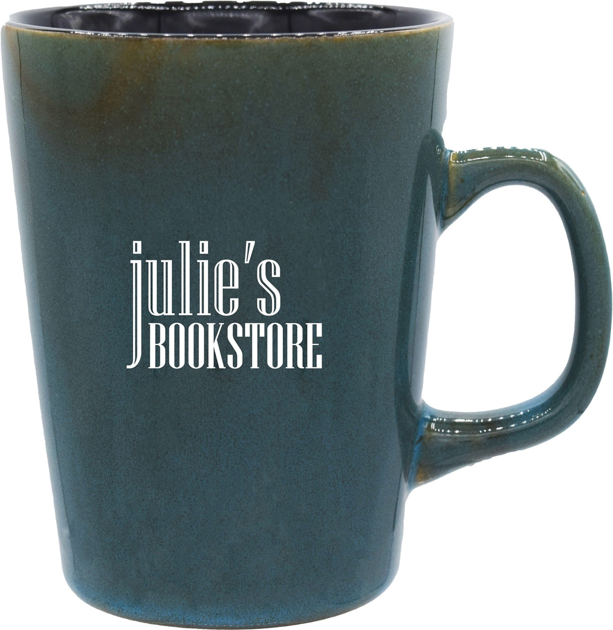 Economy London 15oz blue ceramic mug