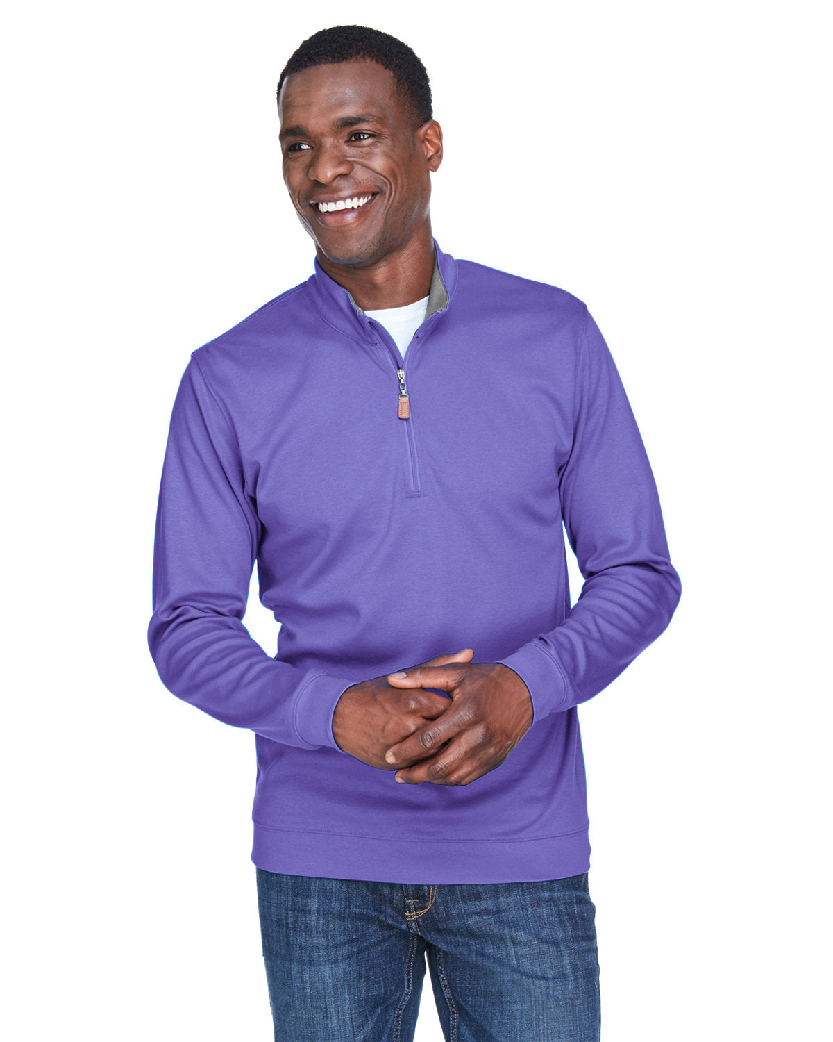 000227 DEVON AND JONES Men's DRYTEC20? Performance Quarter-Zip