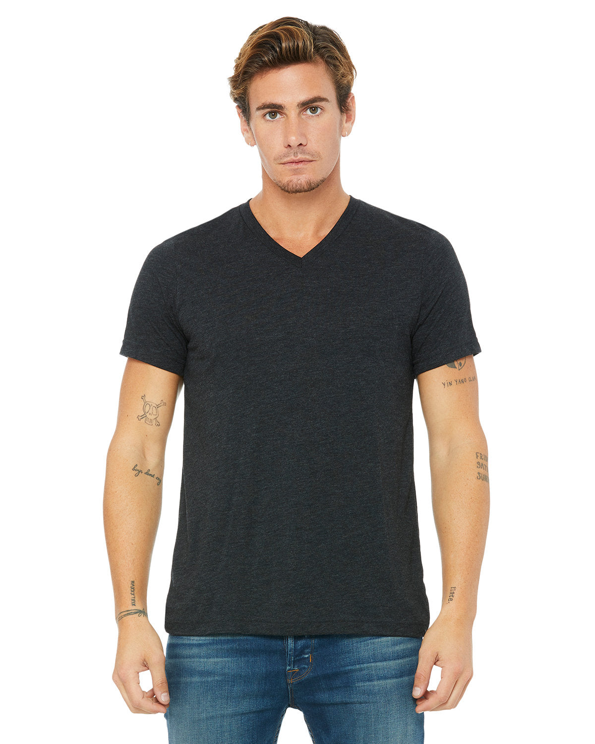 BELLA+CANVAS Unisex Triblend V-Neck T-Shirt