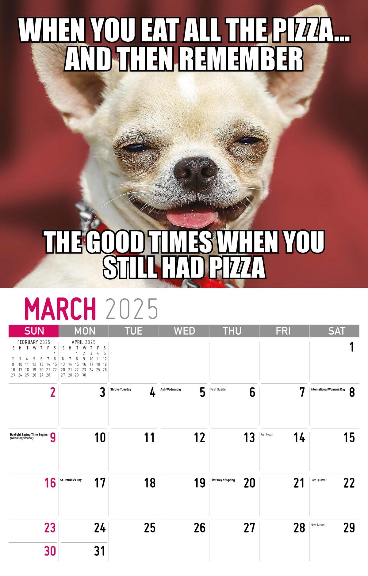 Galleria Wall Calendar 2025 The Memeing Of Life