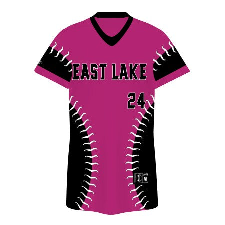 Holloway Ladies' Freestyle Sublimated Reversible V-Neck Softball Jersey