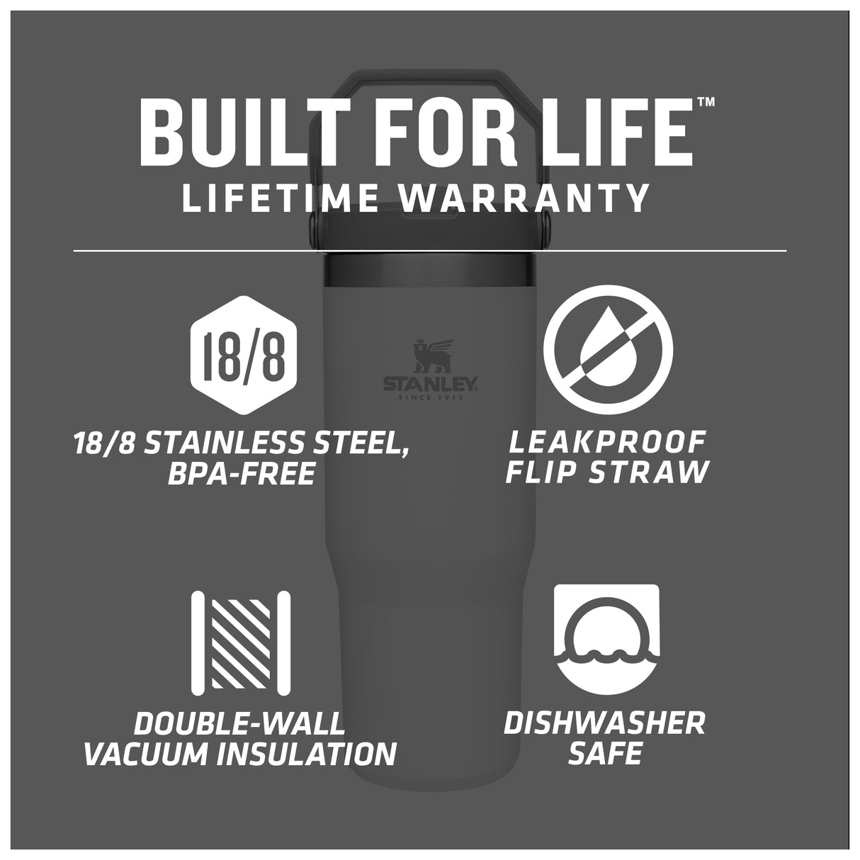 Stanley IceFlow Flip Straw Tumbler 30oz