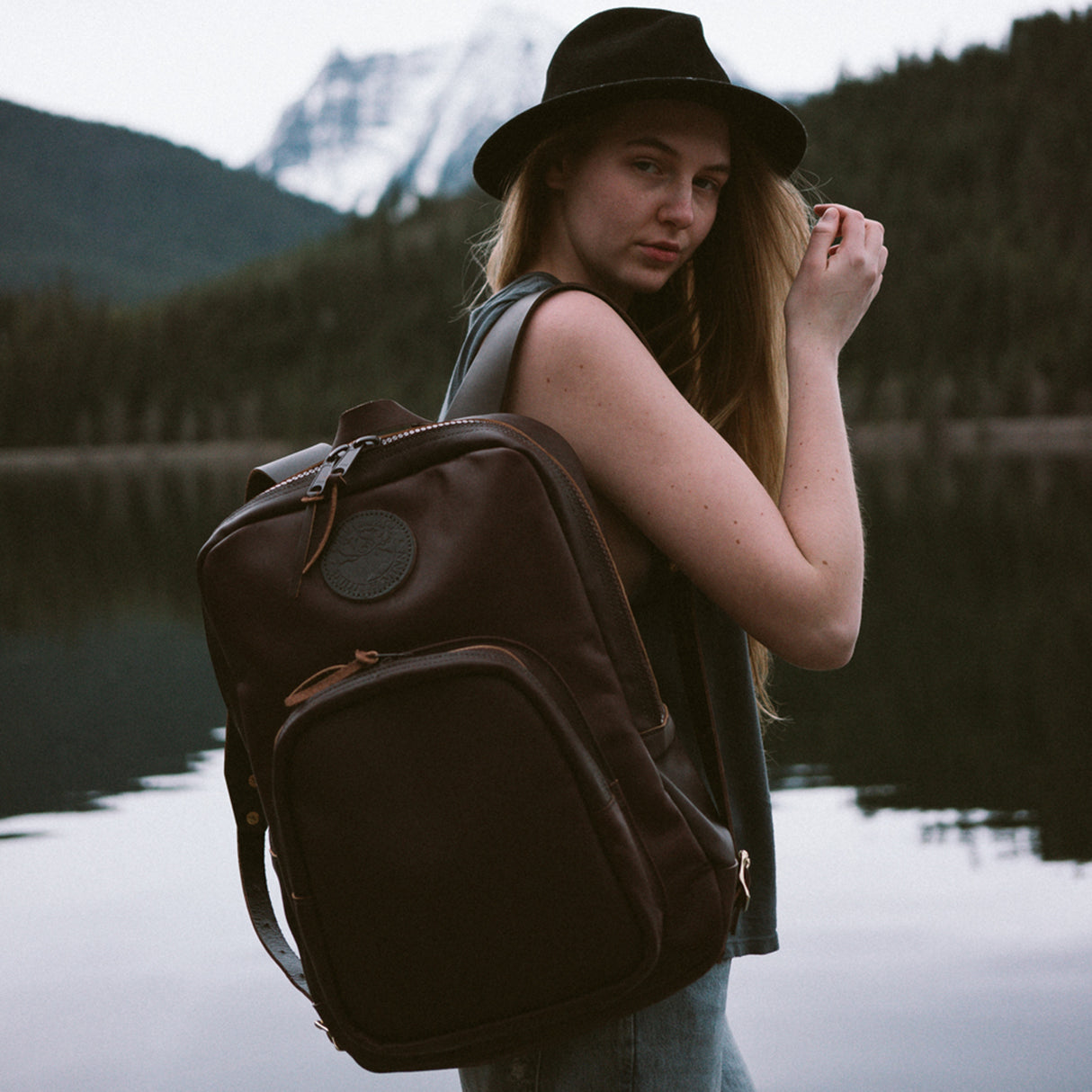 Duluth Pack™ Leather Standard Backpack