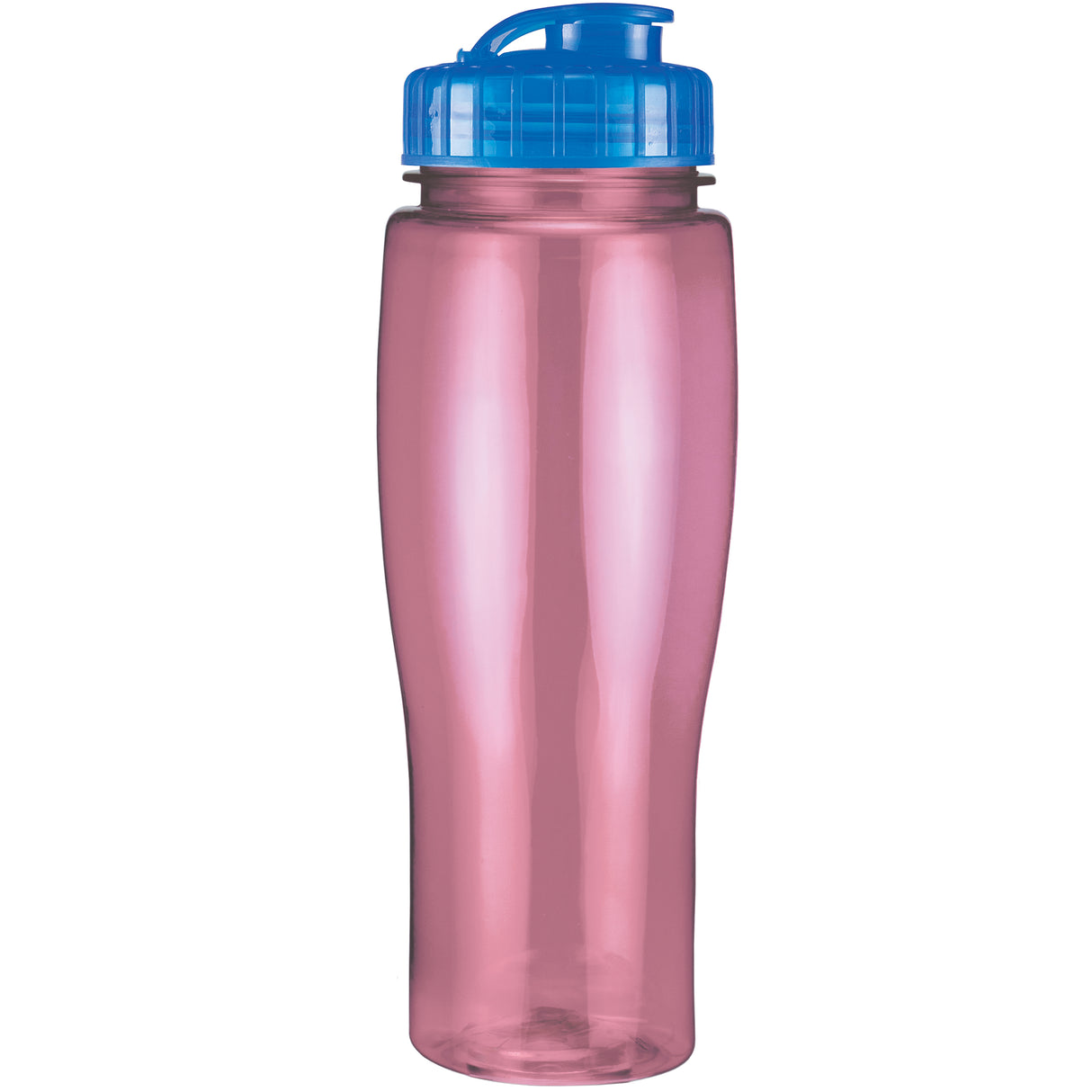 24 Oz. Contour Translucent Bottle w/ Flip Top Lid