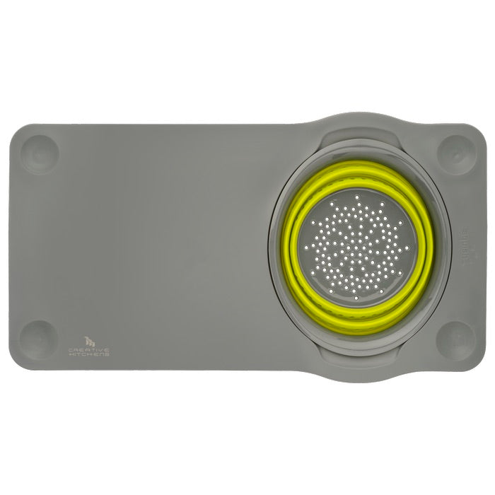 Squish® Over the Sink Cutting Board w/Colander