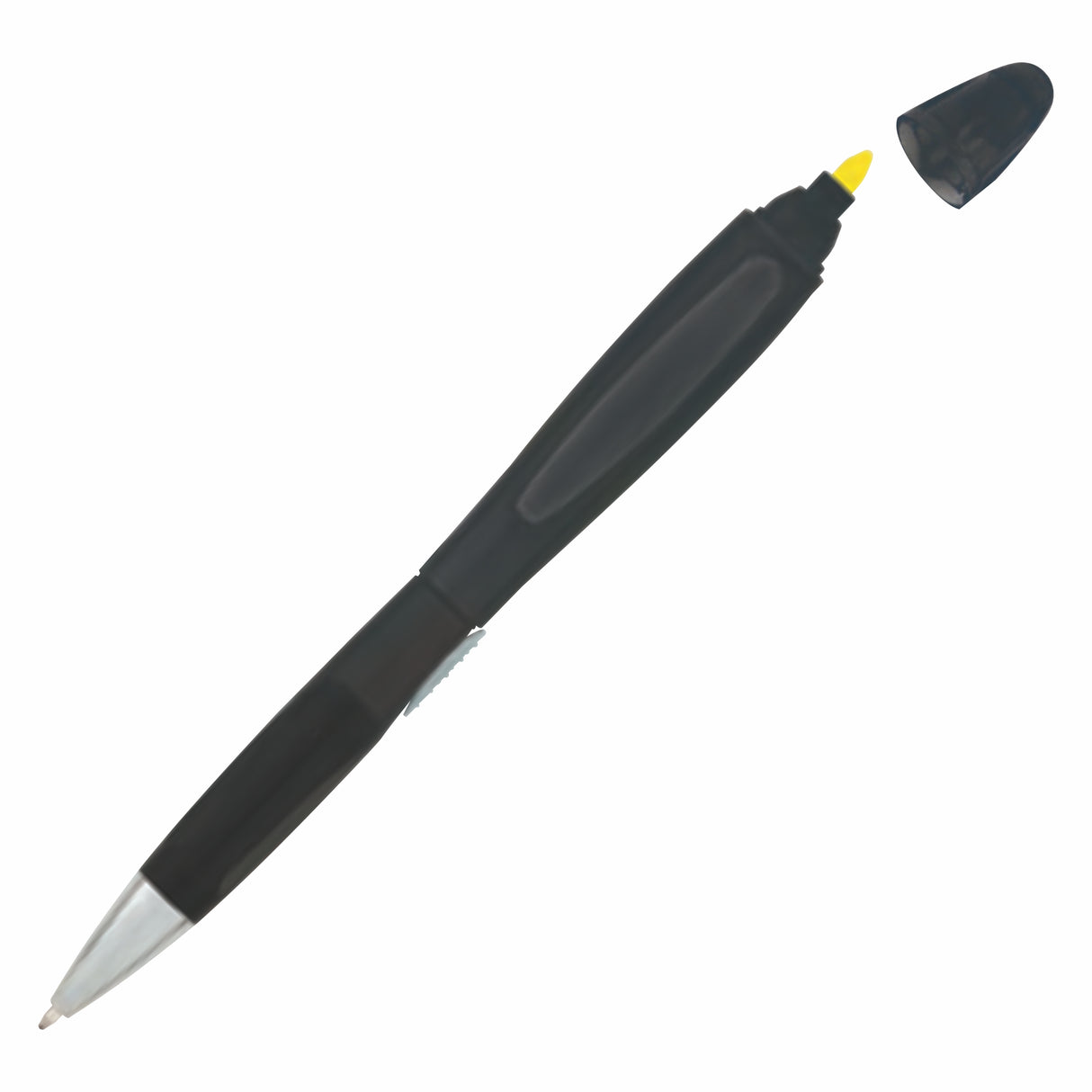 Dual Plastic Side Slide Action Pen/ Highlighter (3-5 Days)