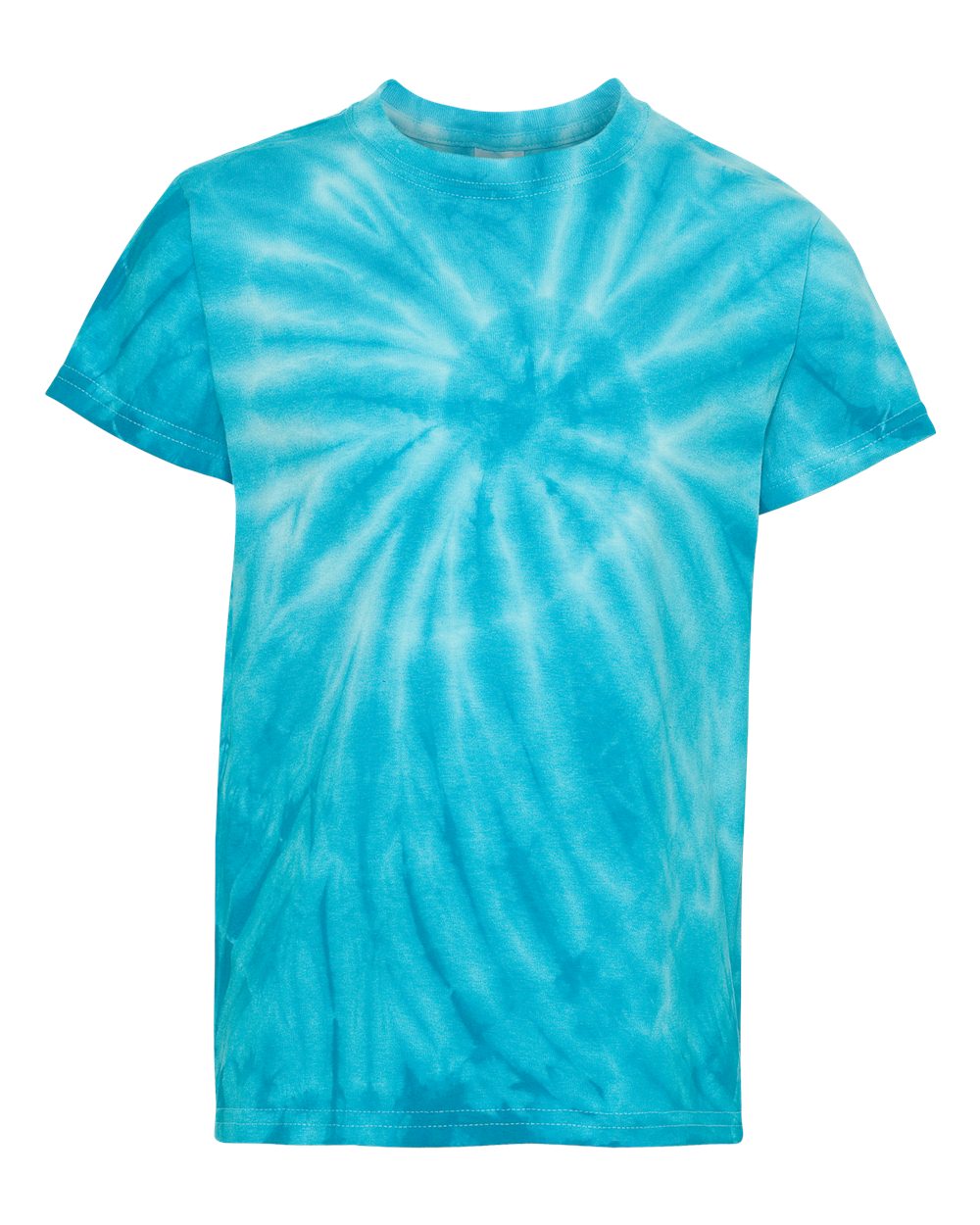 Dyenomite Youth Cyclone Vat-Dyed Pinwheel Short Sleeve T-Shirt