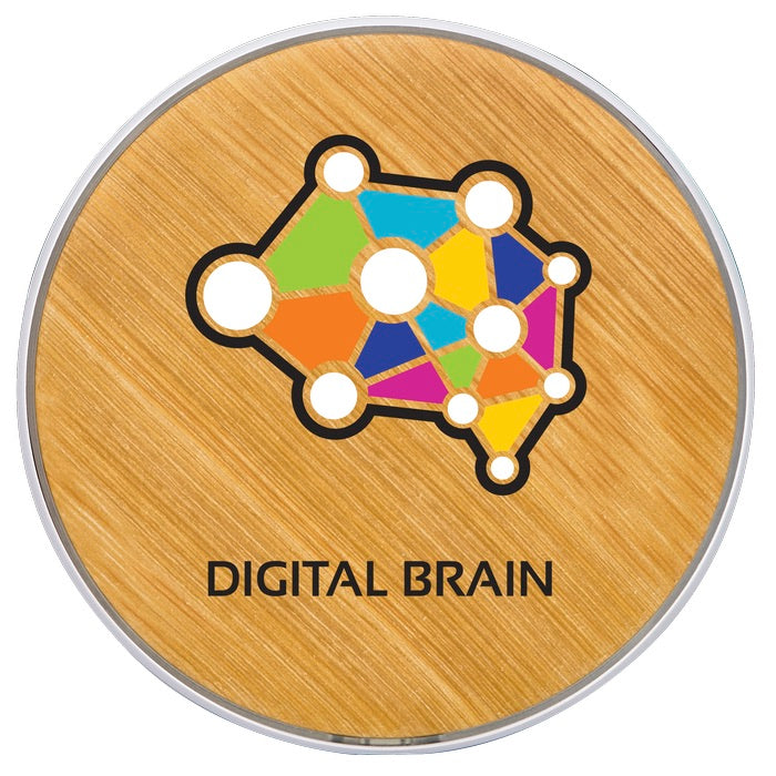 Bamboo Print Wireless Charger