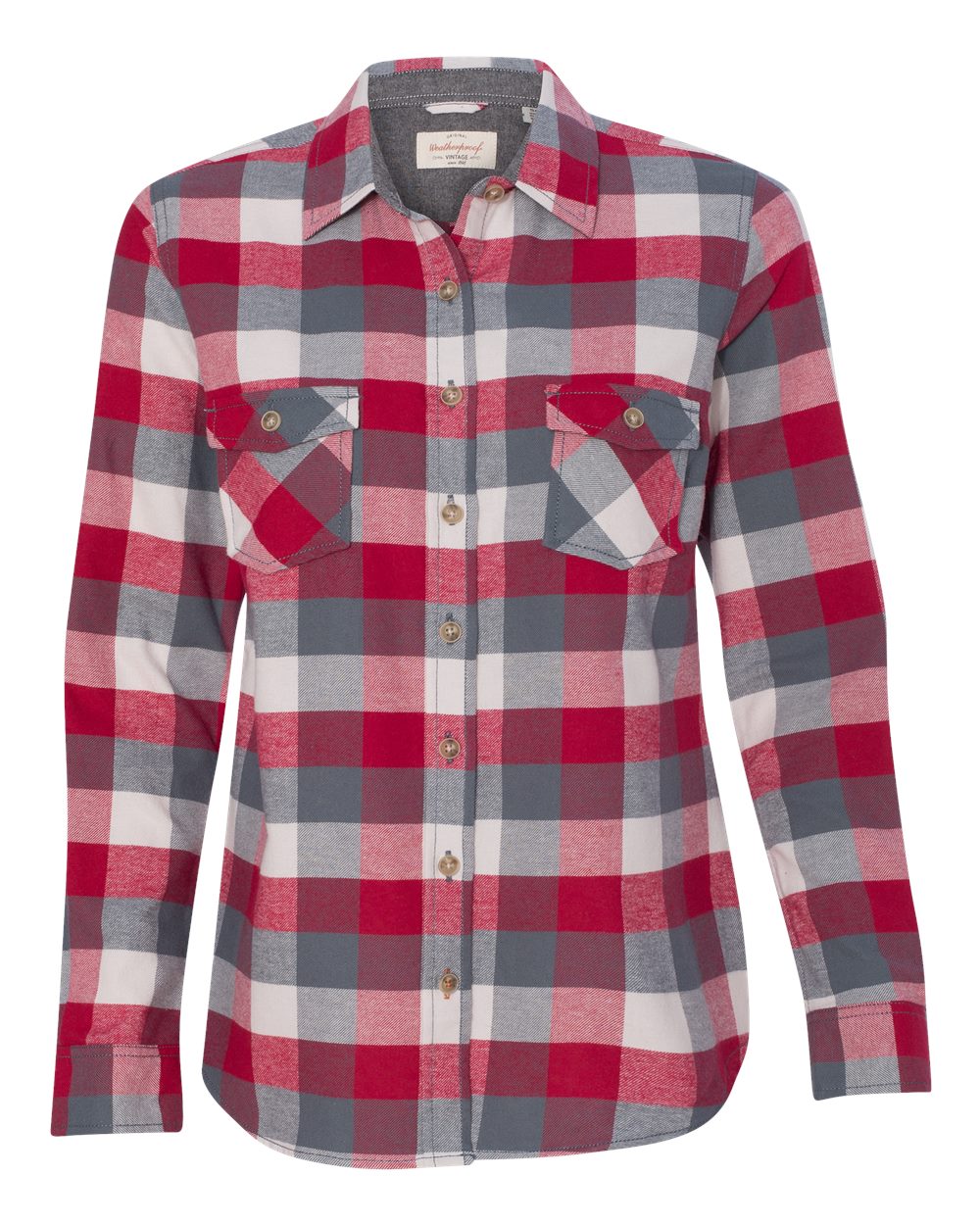 Weatherproof® Women's Vintage Brushed Flannel Long Sleeve Shirt