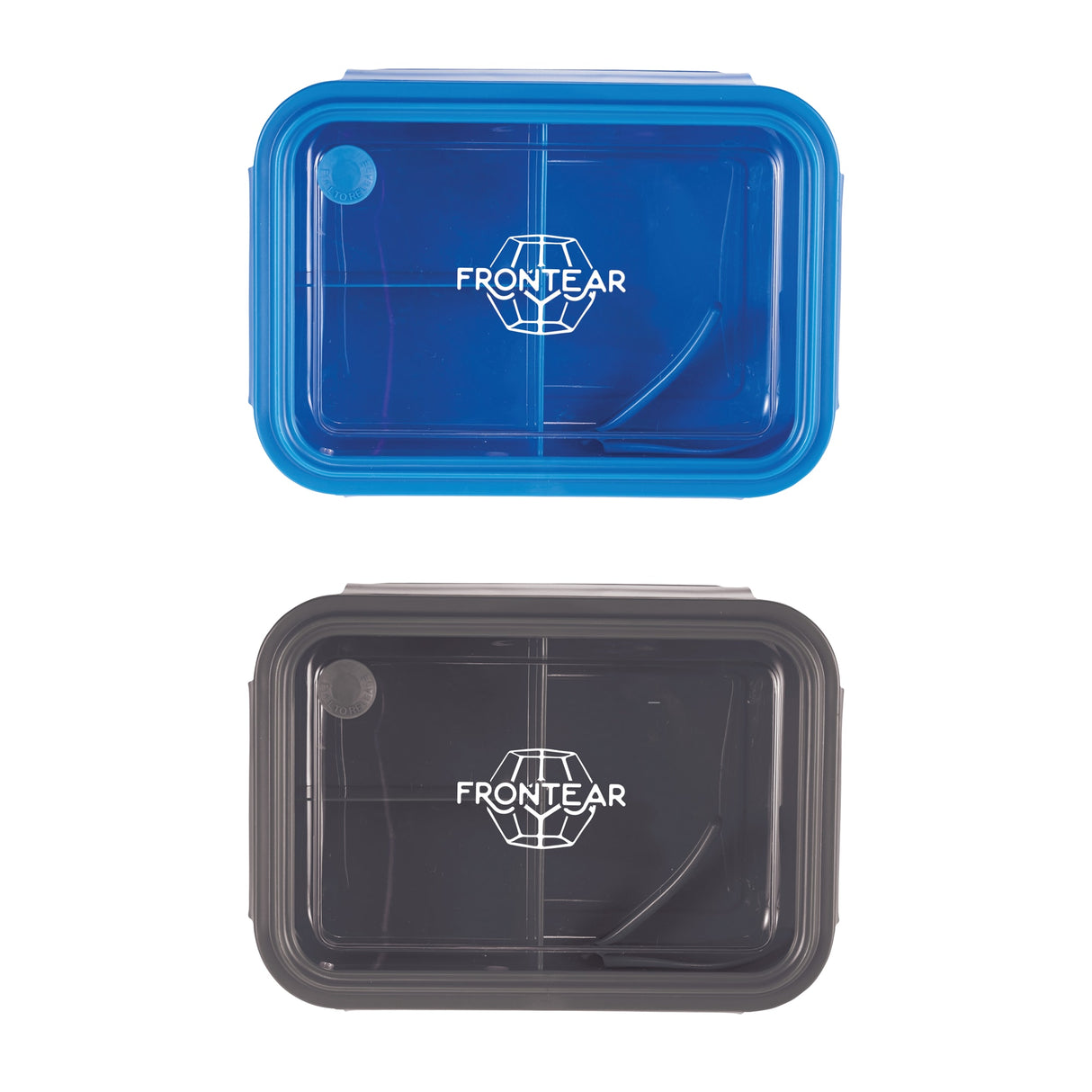 Three Compartment Food Storage Bento Box