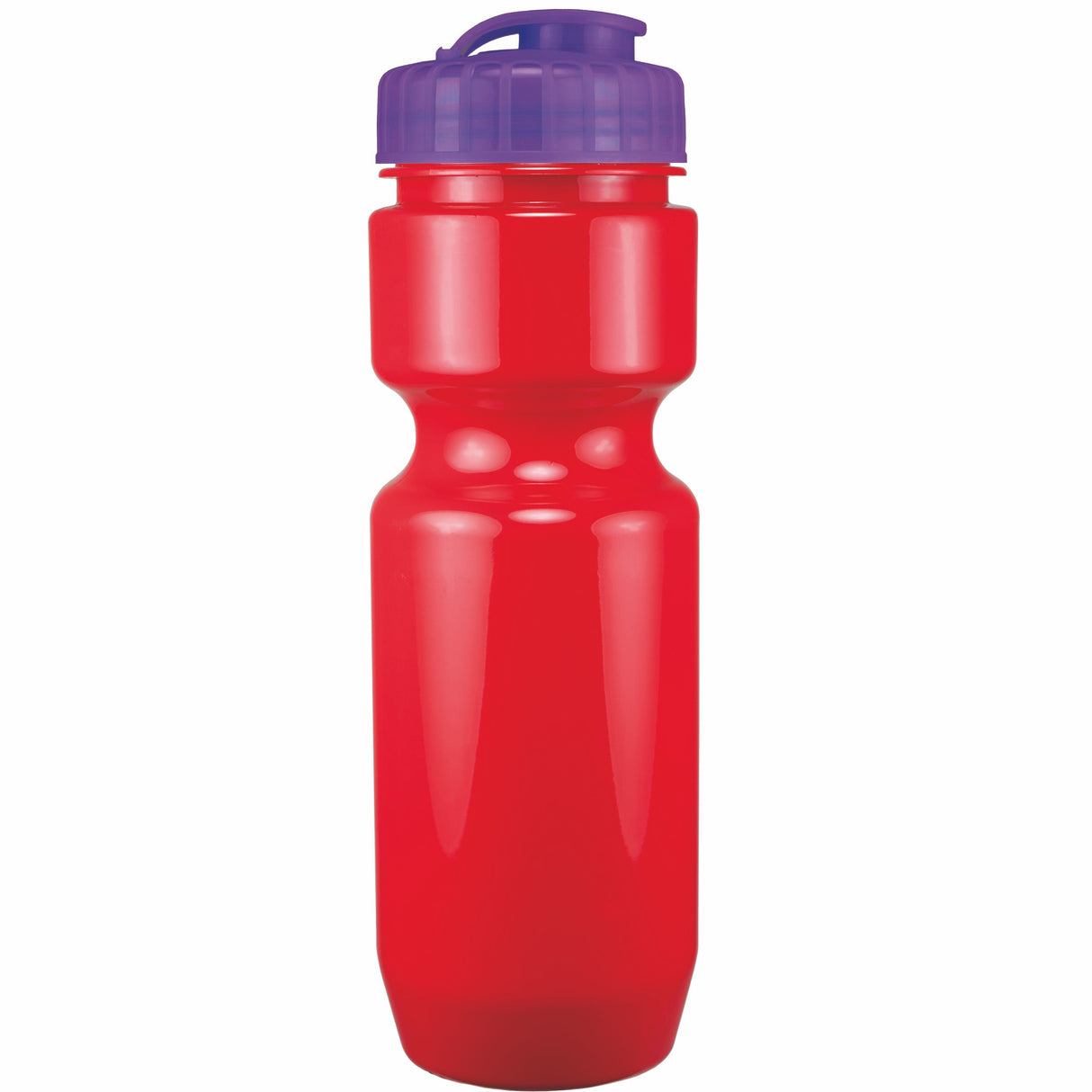 22 Oz. Bike Bottle w/ Flip Top Lid - Solid Colors