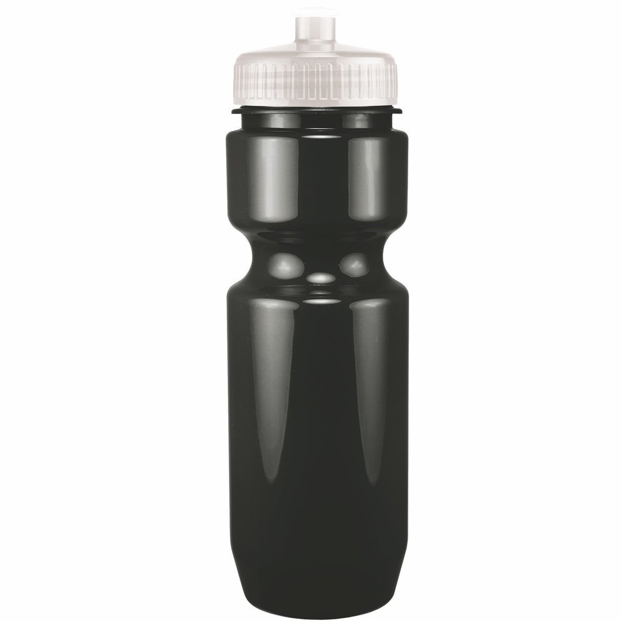22 Oz. Bike Bottle w/ Push Pull Lid - Solid Colors